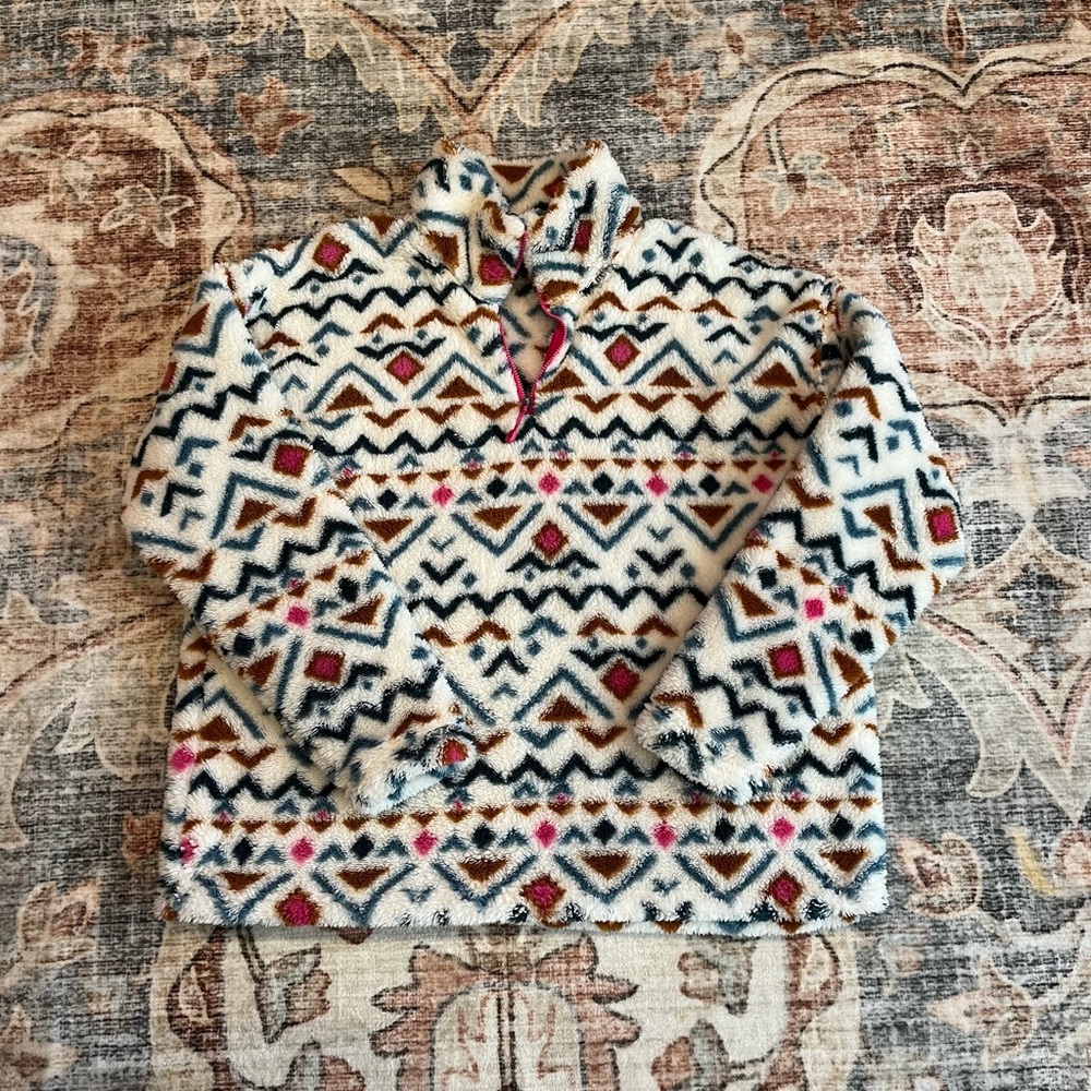 Eddie‎ Bauer Women’s Sherpa Pull Over Size XL